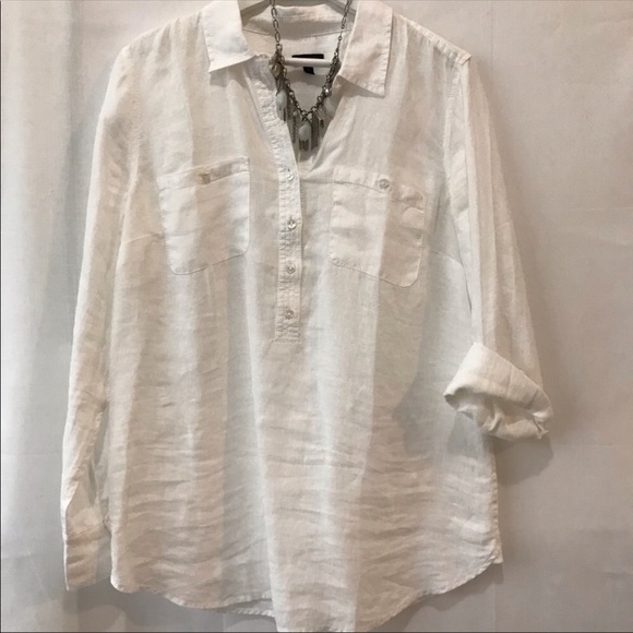 Talbots Tops - Talbots Linen Top